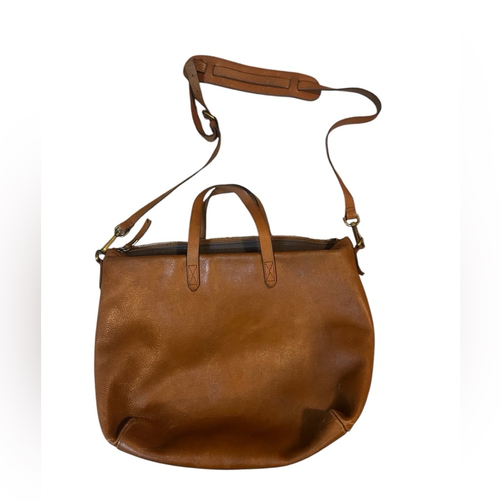 Madewell Transport Crossbody Purse Brown